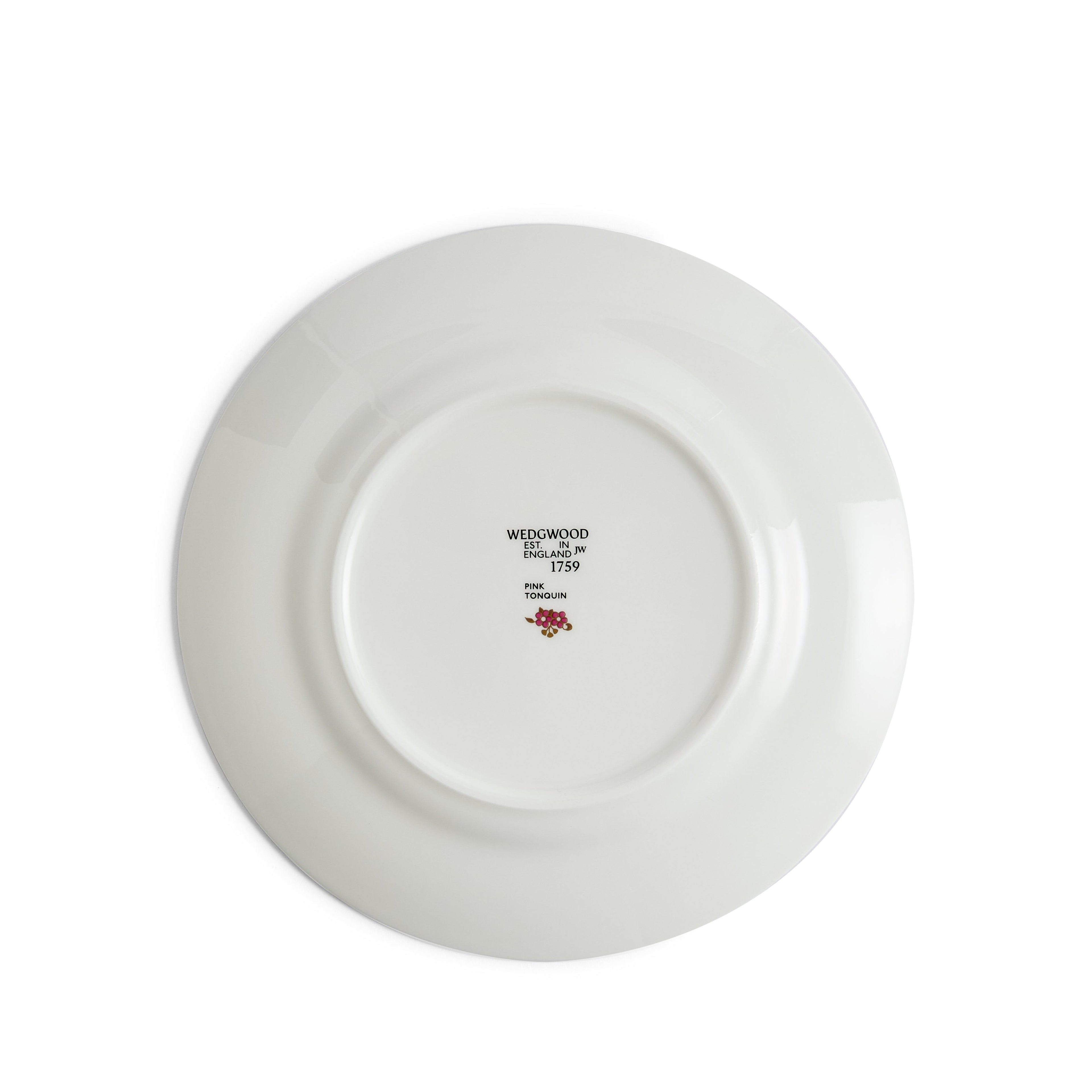 Wonderlust Pink Tonquin Plate 20.6cm 8.1in