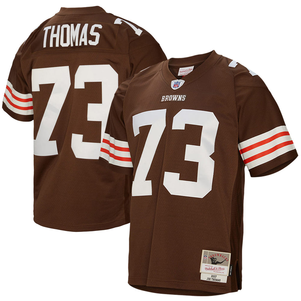 Cleveland Browns Joe Thomas Mitchell & Ness Brown Legacy Replica Jersey