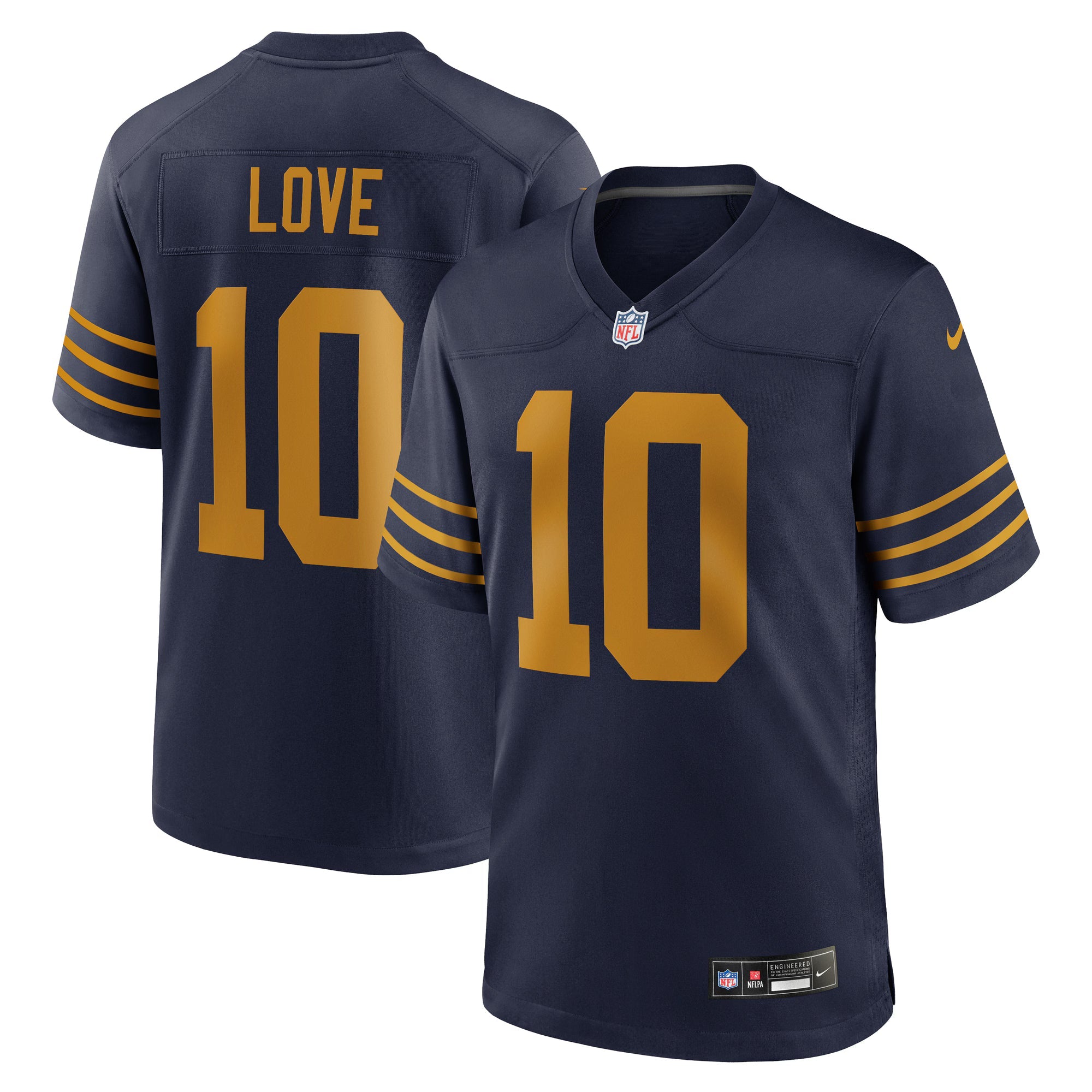 Green Bay Packers Jordan Love Navy The 1923 Classic Game Jersey