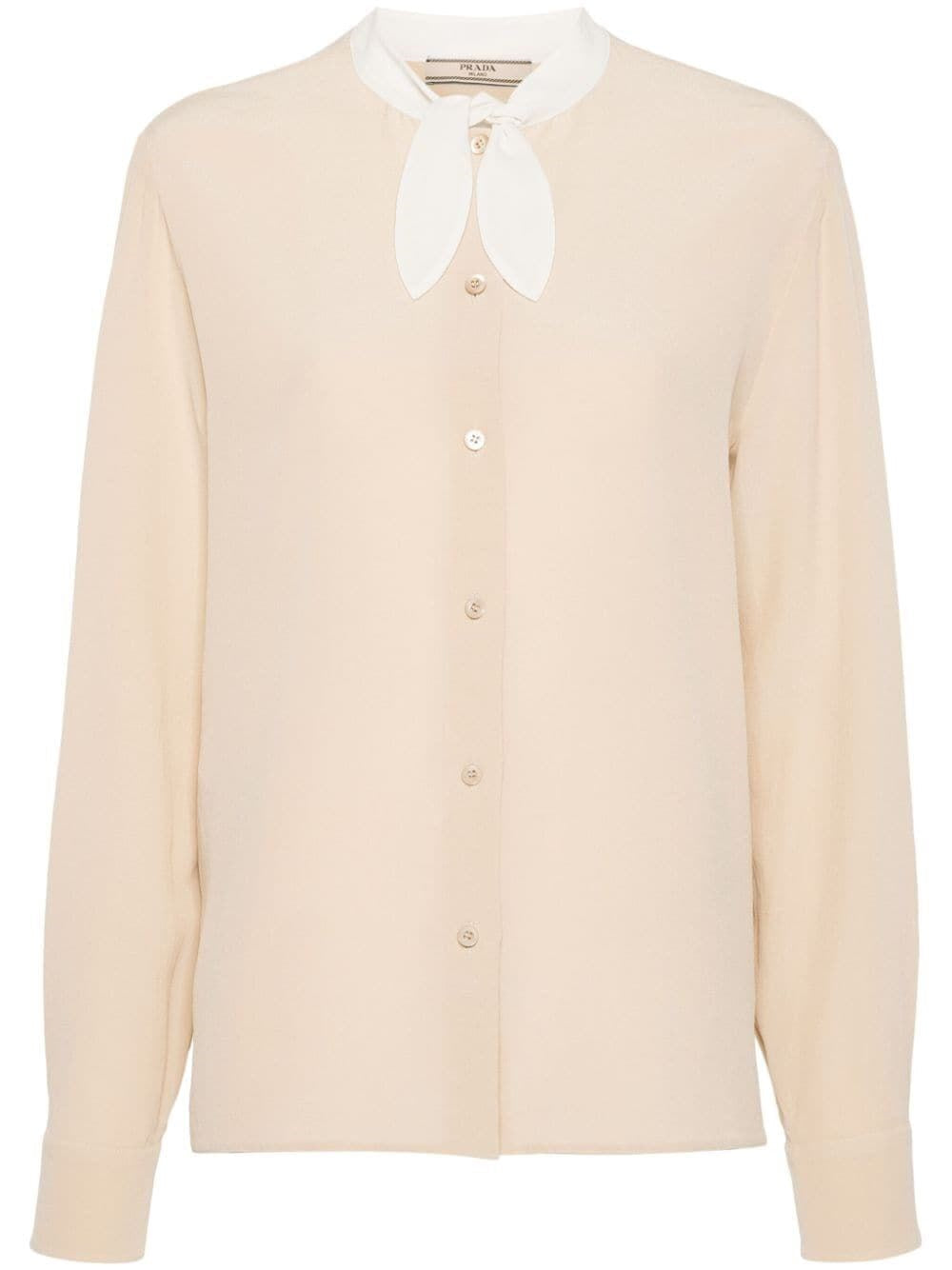 Prada Women Silk Shirt