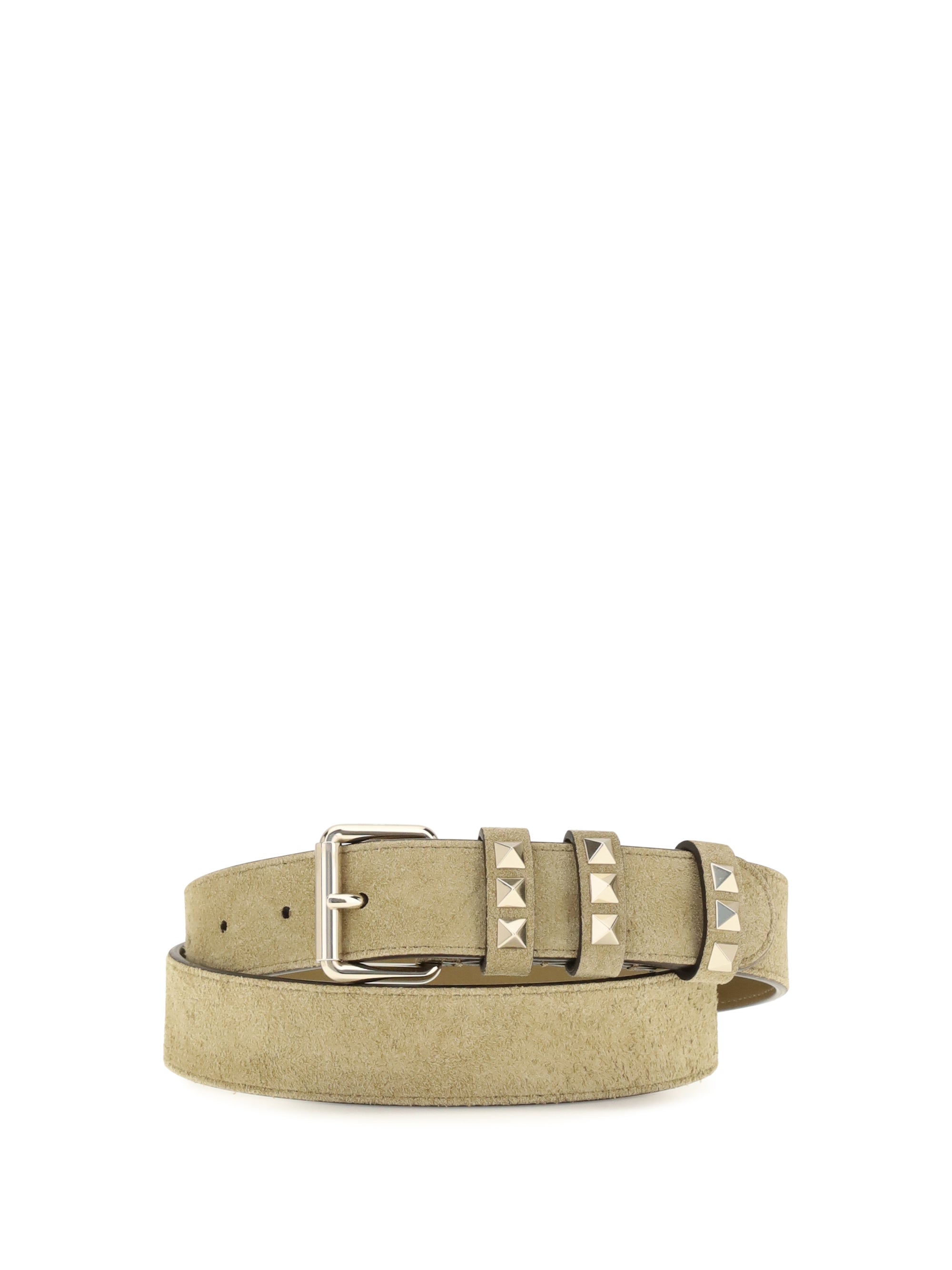 Valentino Garavani Women Rockstud Suede Belt