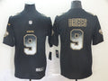 Men's New Orleans Saints Drew Brees #9 Black Player Game Jersey1