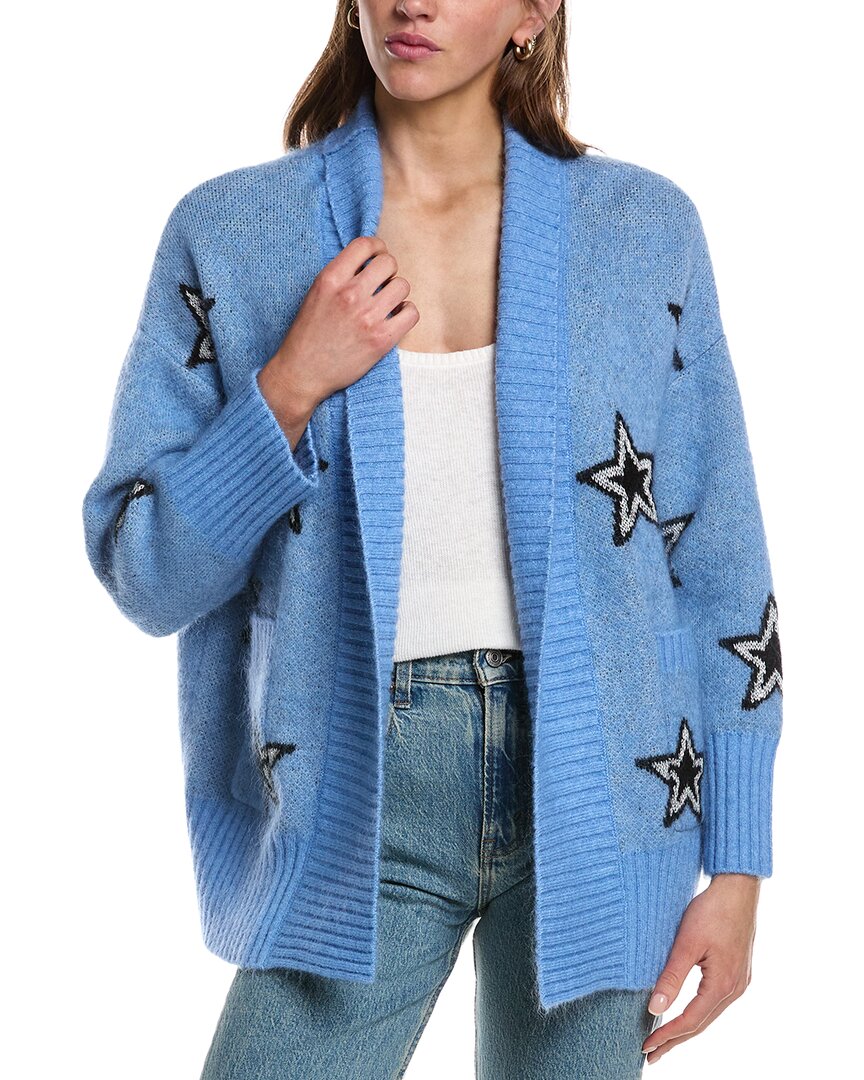 Electric & Rose Shay Star Mohair & Wool-Blend Cardigan
