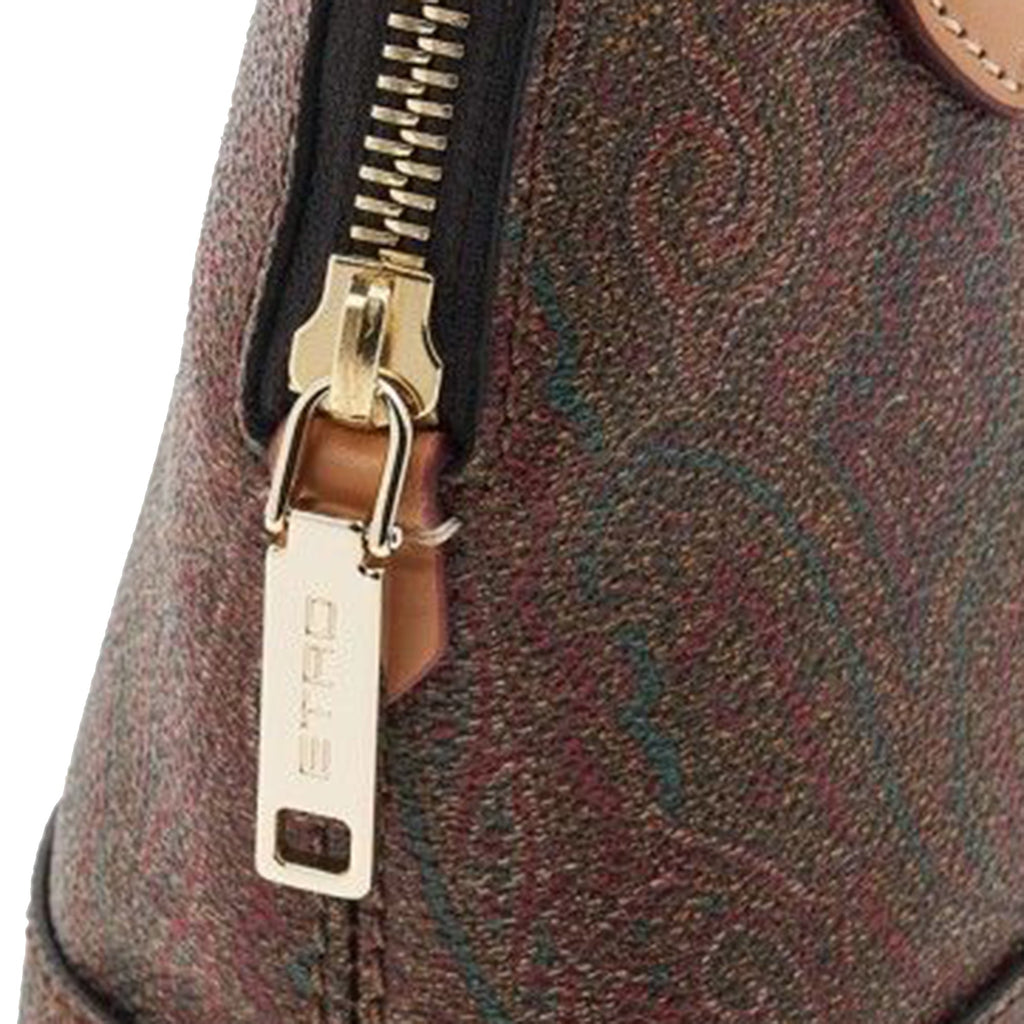 Paisley Top Handle Tote Bag Stamp: