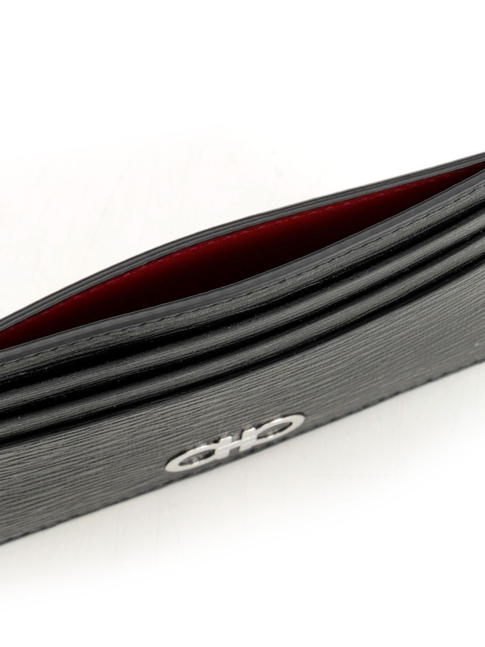 Ferragamo Men "Gancini" Credit Card Holder