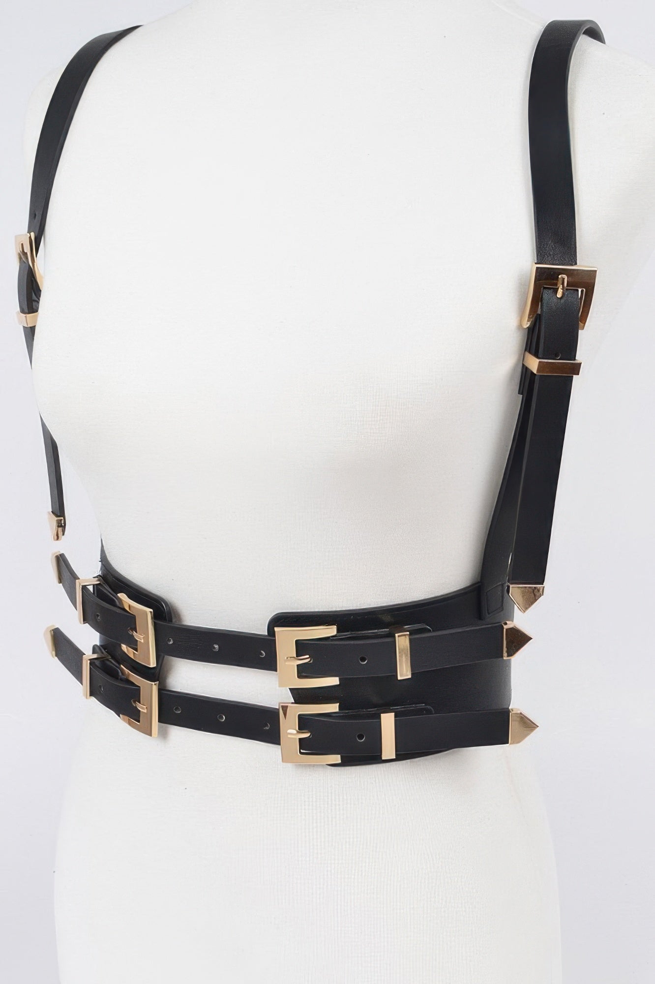 Multi Buckle Harness Belt
