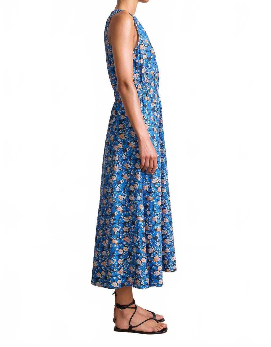Bali Tank Dress In Florette Blue