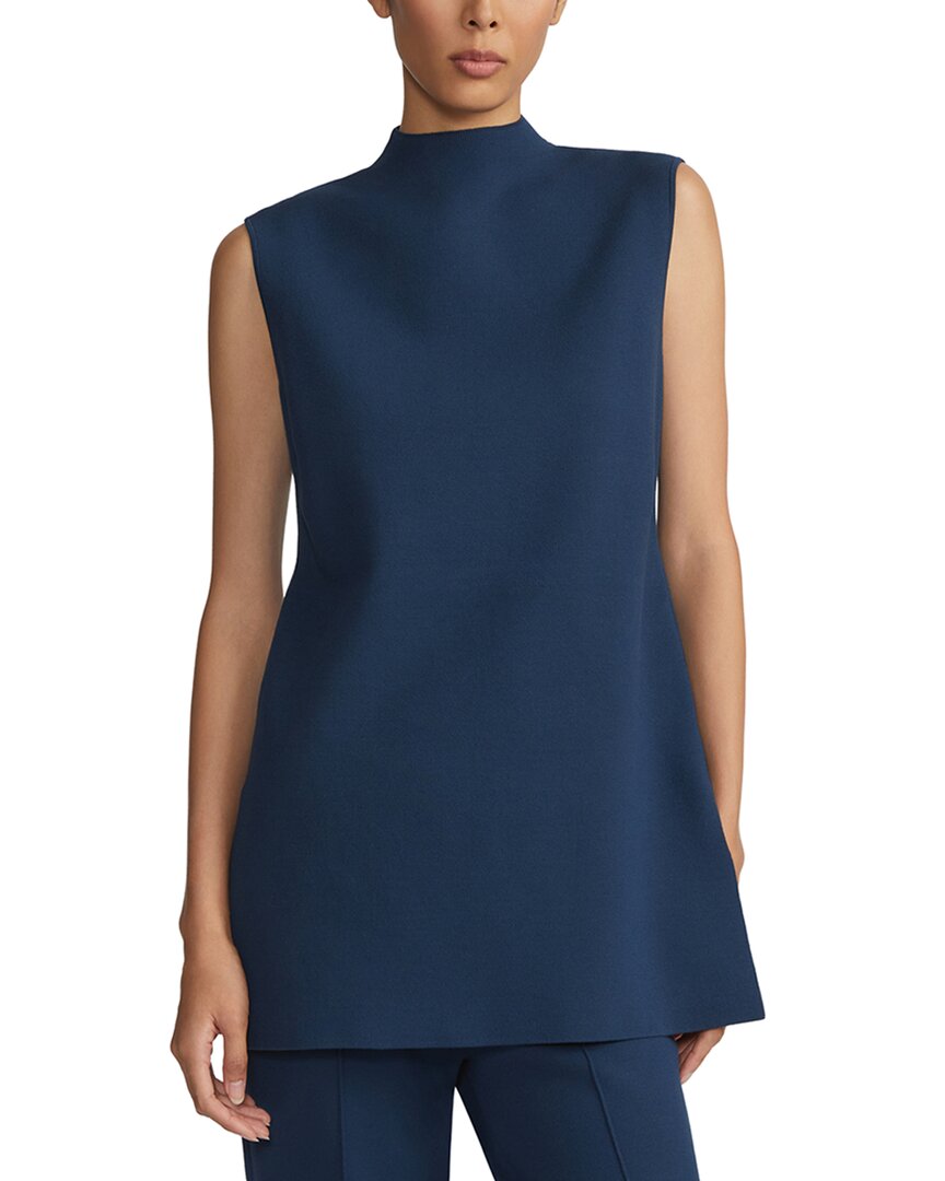 Lafayette 148 New York Petite Side Slit Knit Tunic