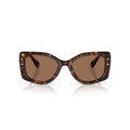 0Sk6058U Oversized Square Sunglasses with Tortoiseshell Pattern