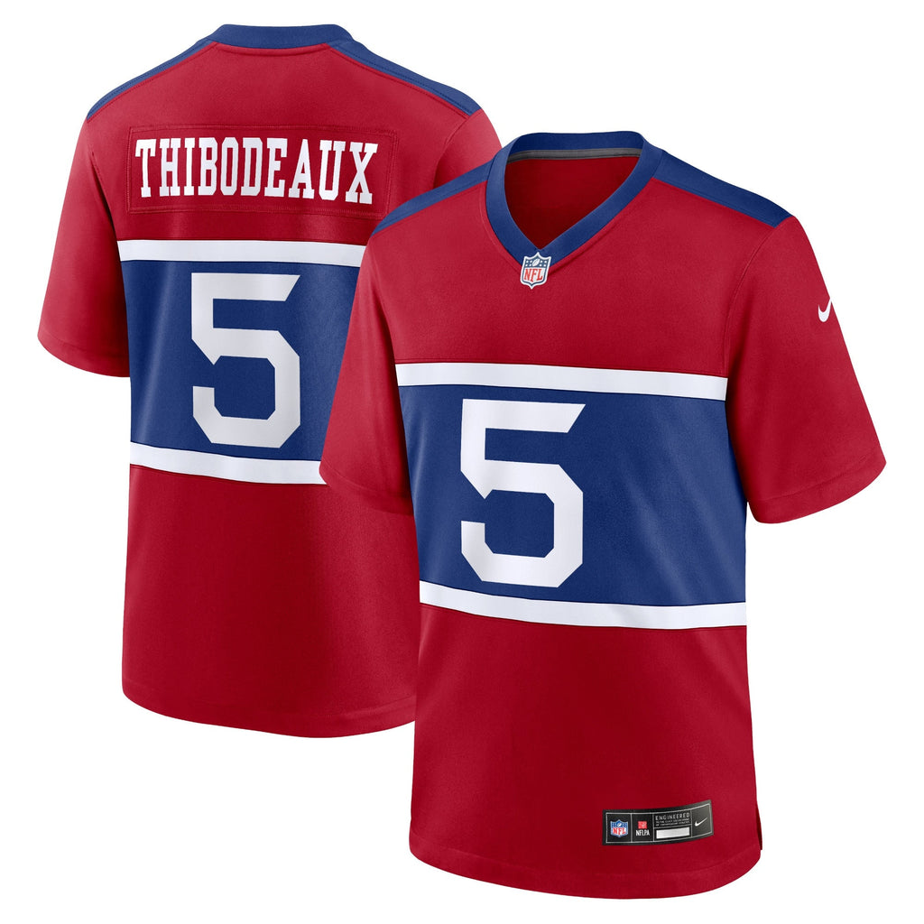 New York Giants Kayvon Thibodeaux Century Red Alternate Player Game Jersey