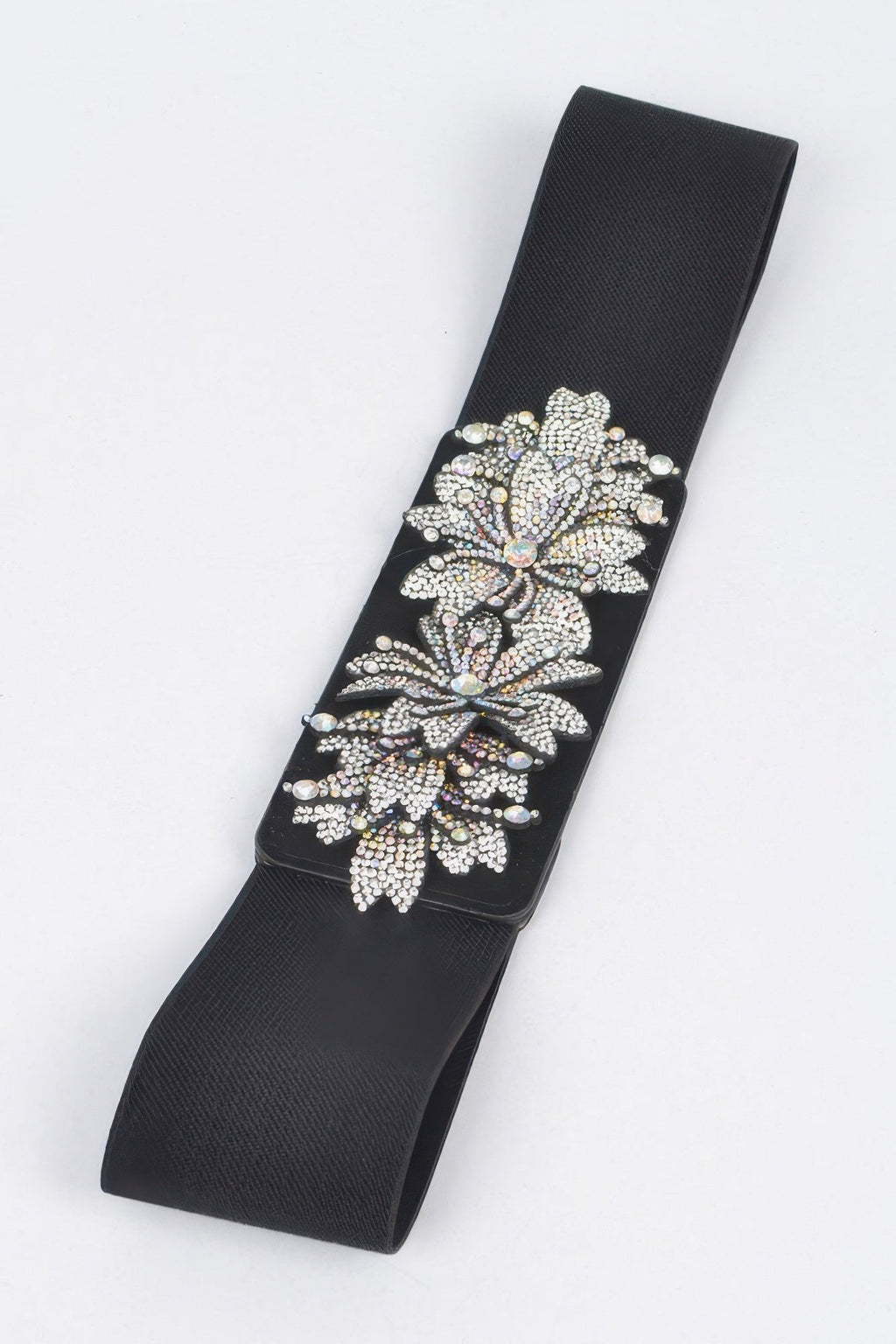 Ab Stone Flower Elastic Belt