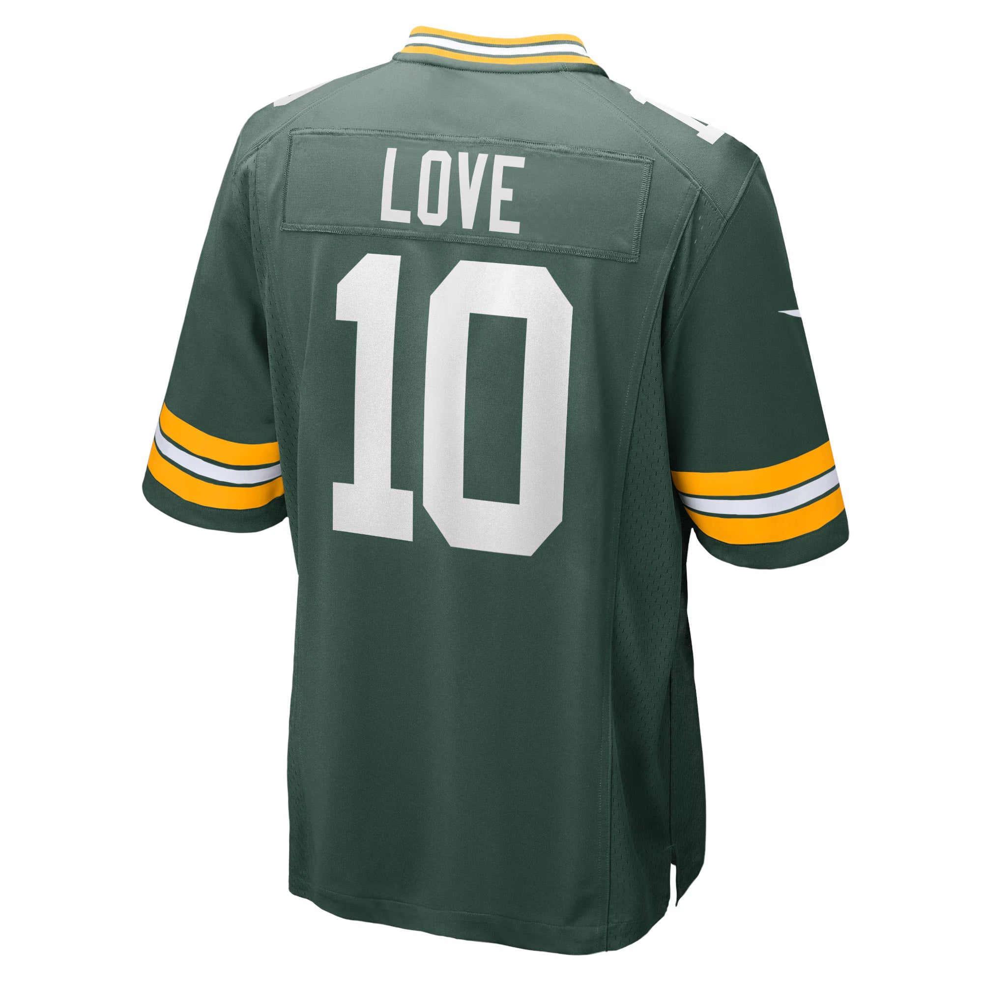 Green Bay Packers Jordan Love Green Player Game Jersey