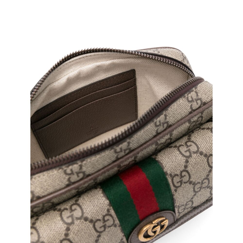 Gucci Neutrals Shoulder Bags Men