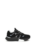 Valentino Garavani Men Demivee Mesh And Suede Sneakers