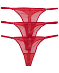 Set of 3 Skarlett Blue Mischief Thong