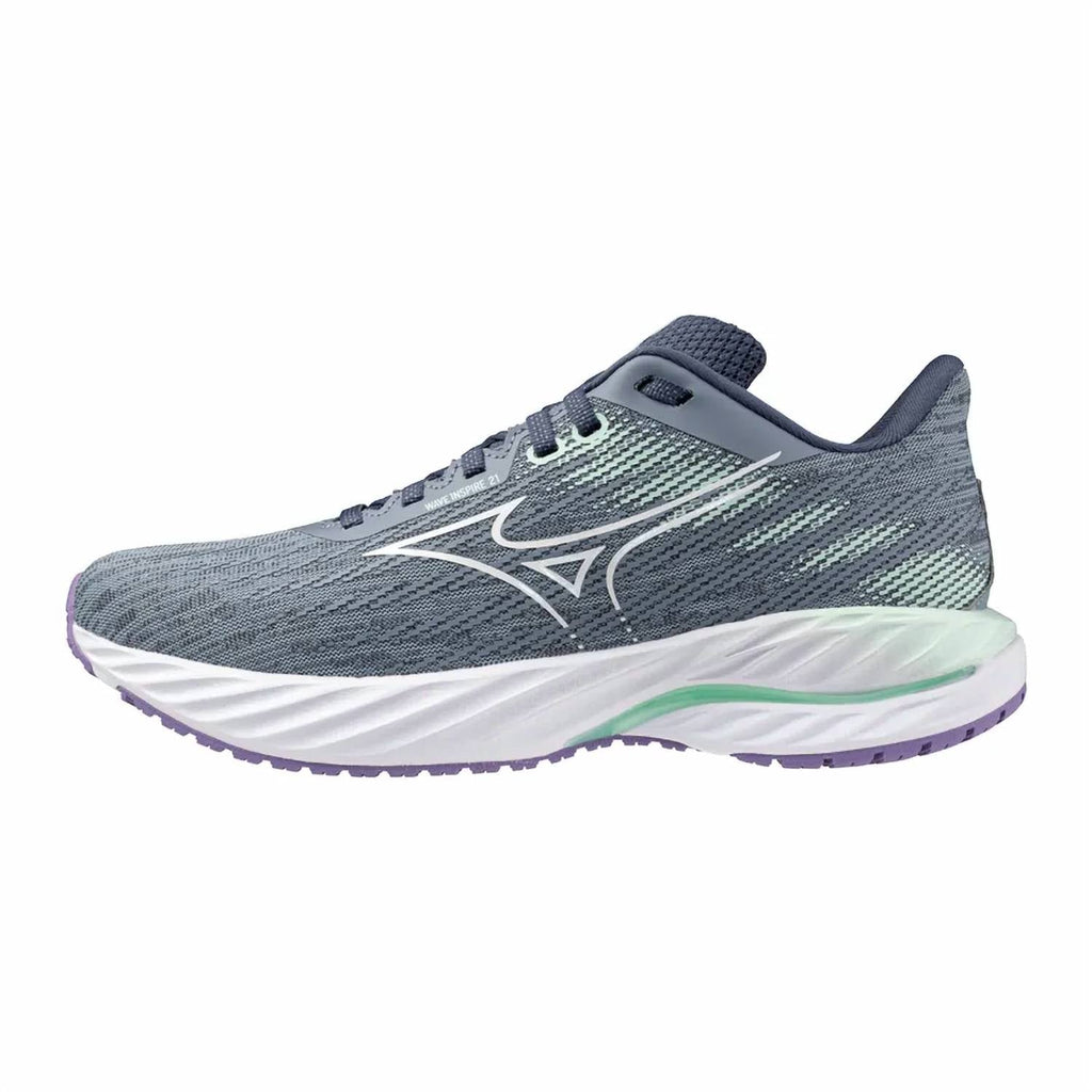 Women's Wave Inspire 21 Running Shoe In Tradewinds-White