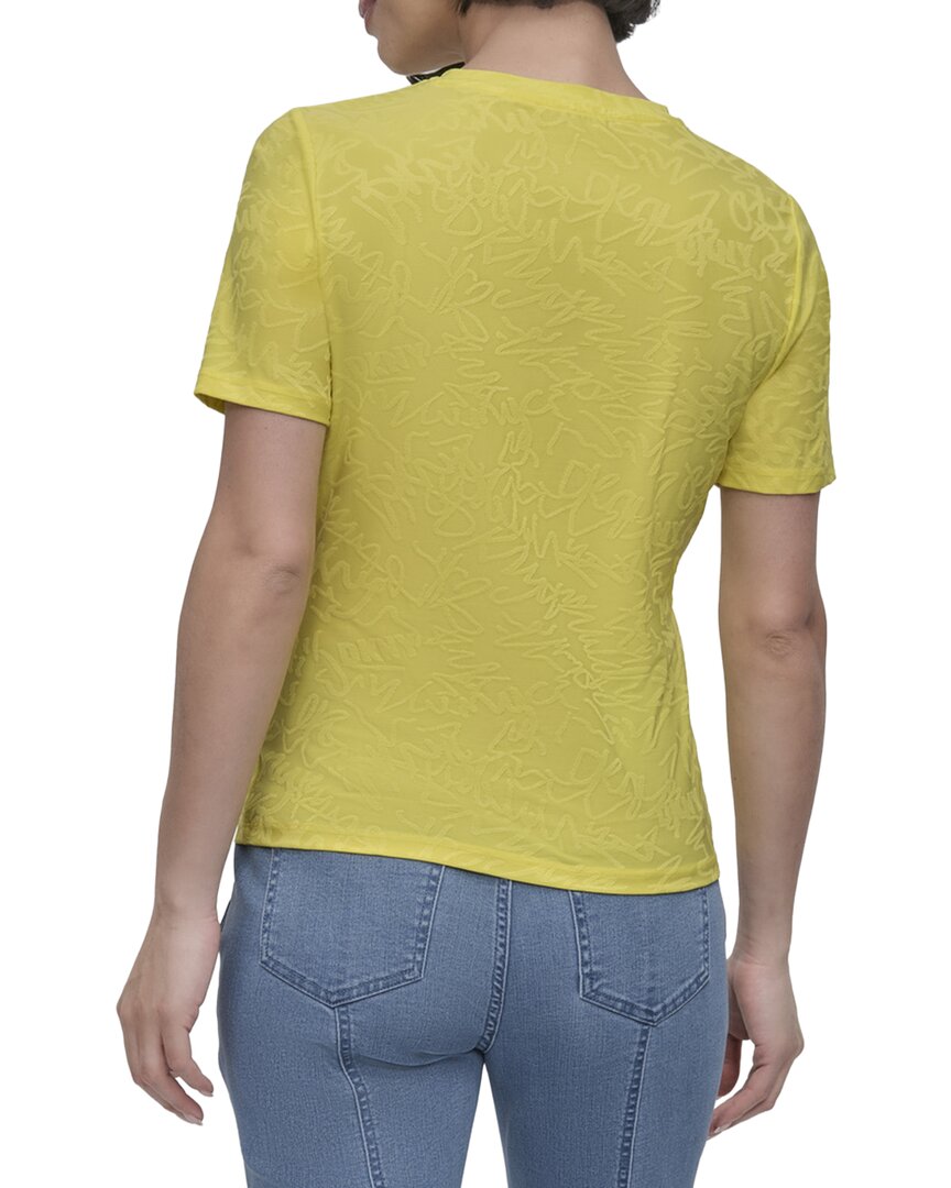 DKNY Knit Graffiti Logo Shirt
