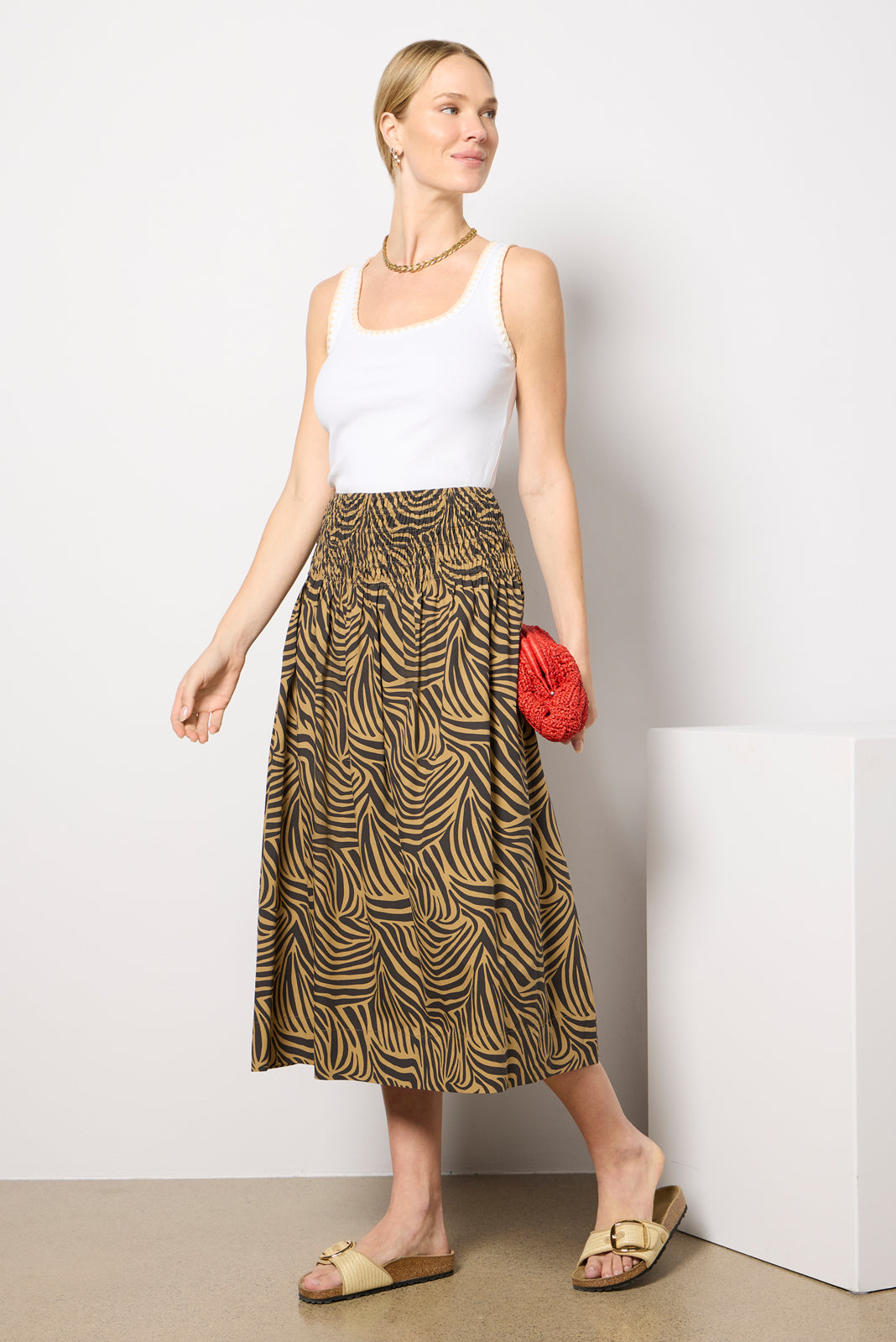 Women's Alessa Printed Skirt