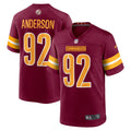 Abdullah Anderson Washington Commanders Nike Game   Jersey - Burgundy