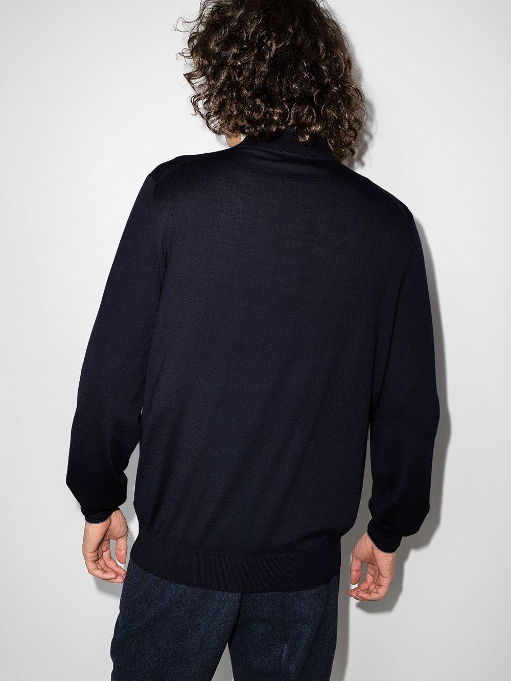 Brunello Cucinelli Men Polo Neck Sweater