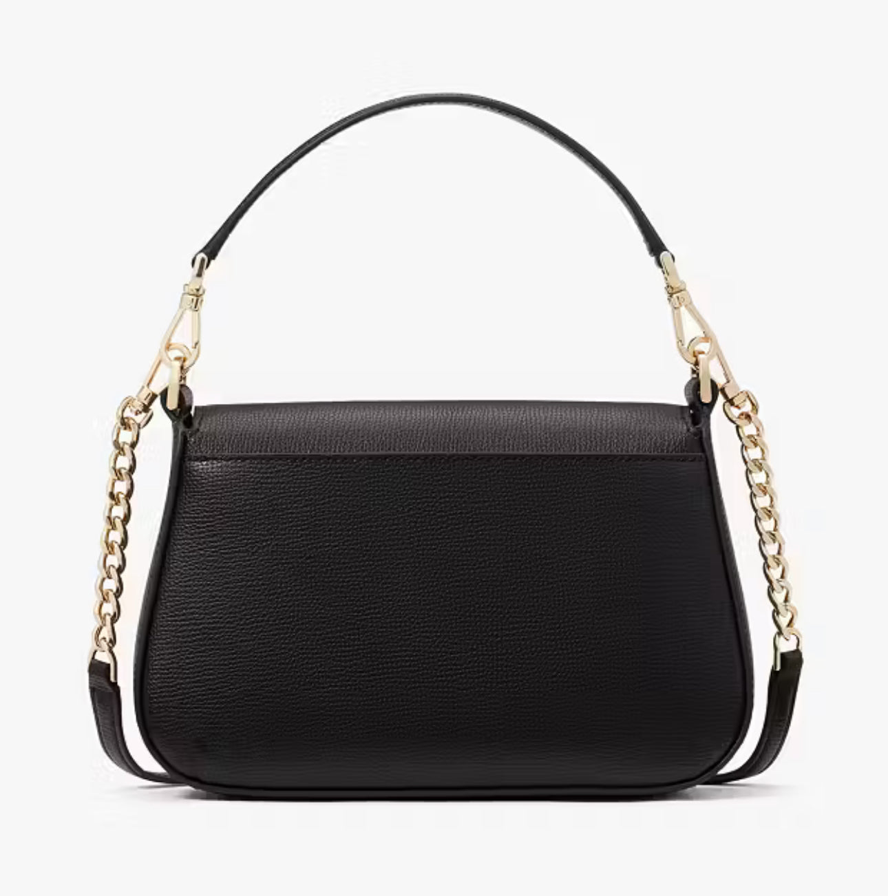 NWT Kate Spade Phoebe Small Flap Leather Crossbody Bag In Black
