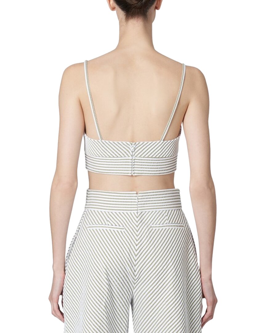 Carolina Herrera Cropped Bustier