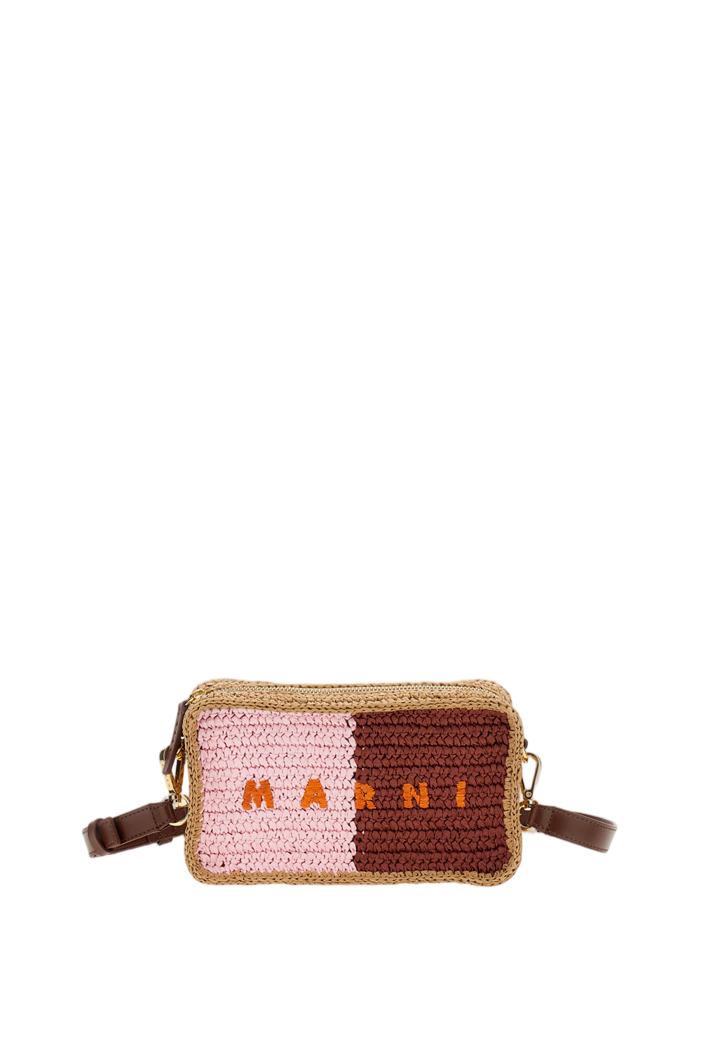 Pink Burgundy Seaside Camera Bag