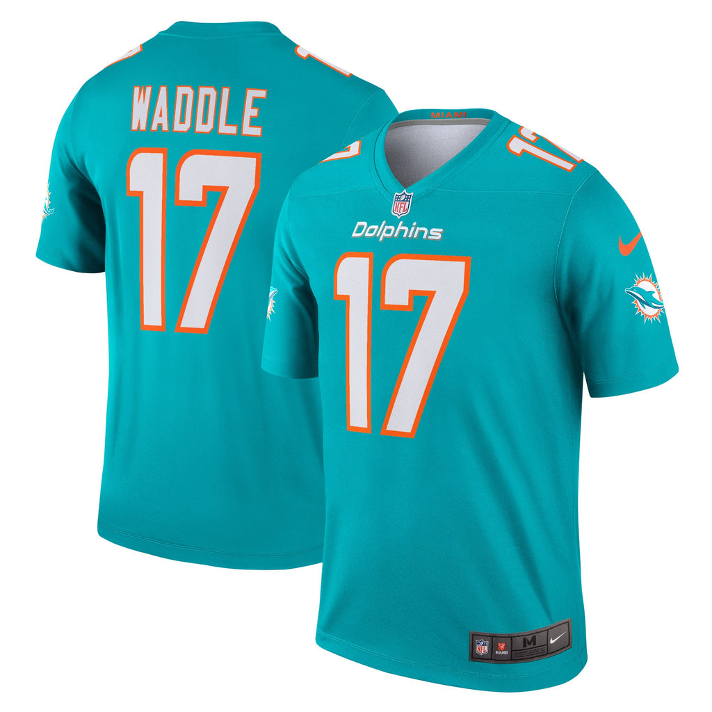Miami Dolphins Jaylen Waddle Aqua Legend Player Performance Top