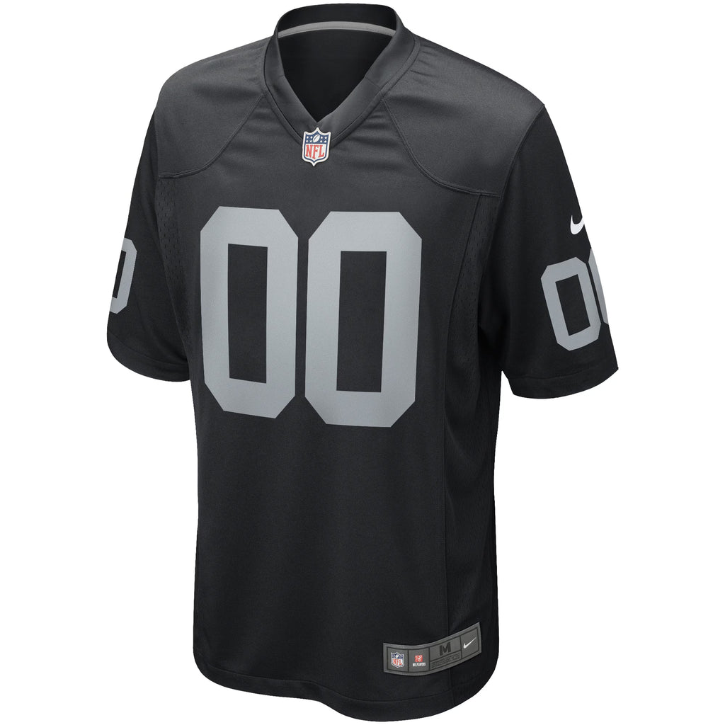 Las Vegas Raiders Jim Otto Black Game Retired Player Jersey