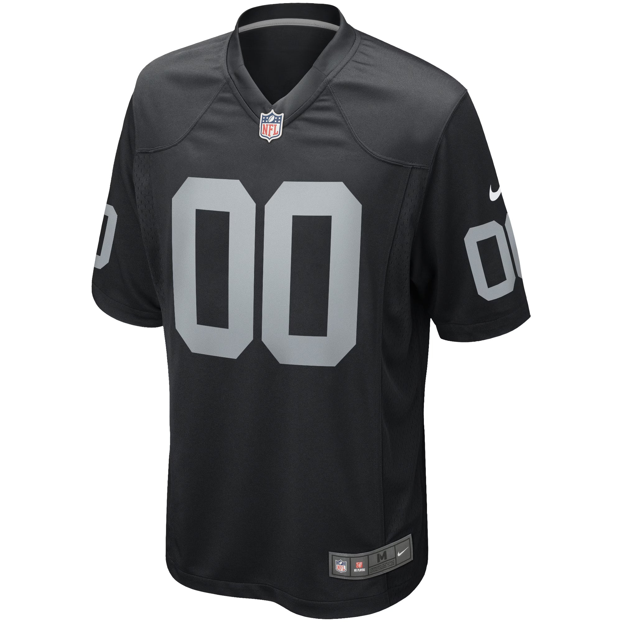 Las Vegas Raiders Jim Otto Black Game Retired Player Jersey