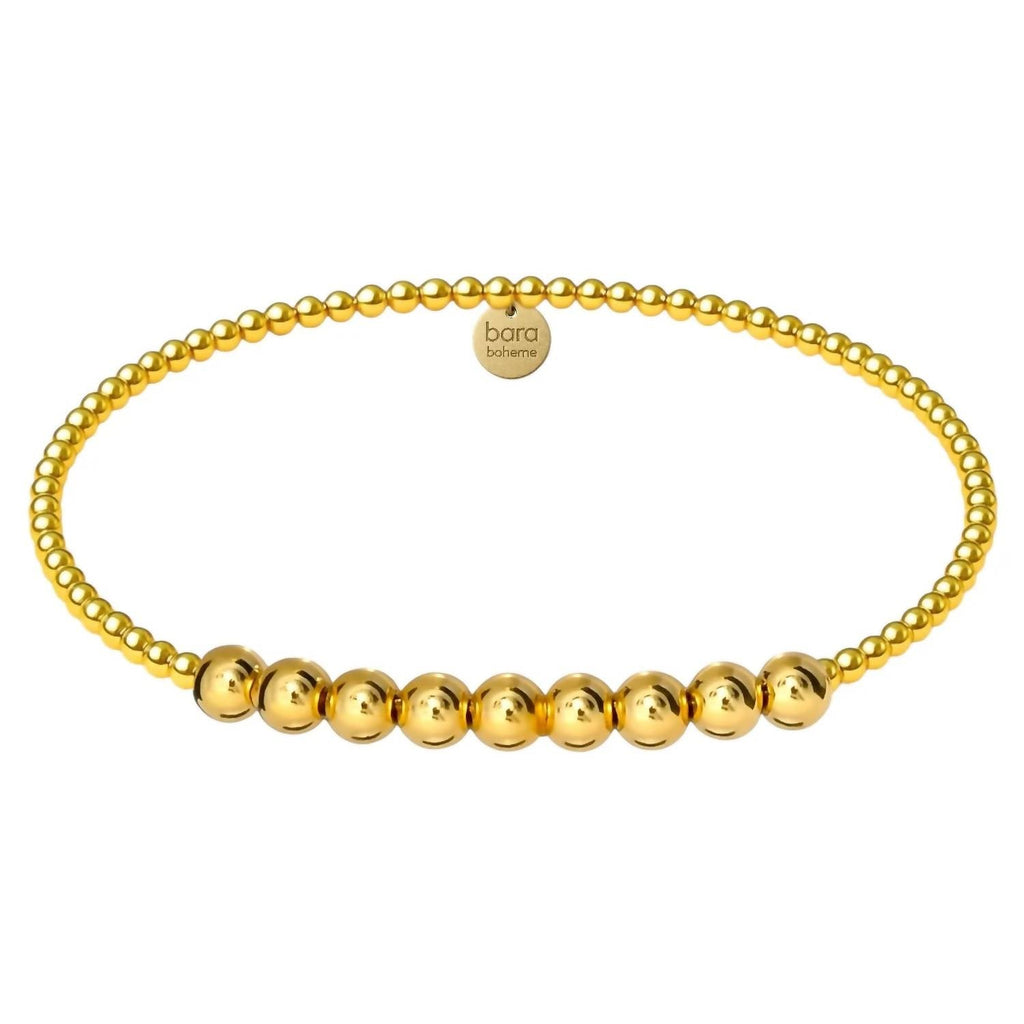 Women's Robyn Filled Beaded Bracelet In Gold
