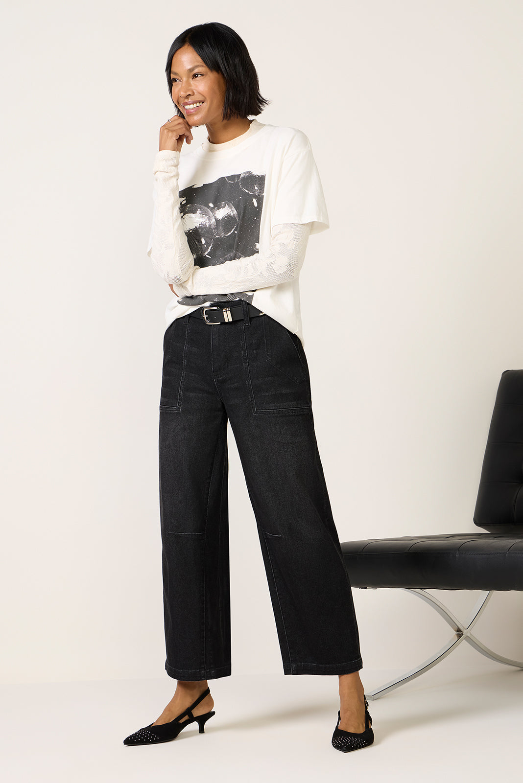 Women's Ashton Barrel Jean
