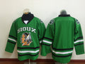 Men's Chicago Blackhawks Green Blank jersey