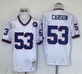 Men's New York Giants Harry Carson Mitchell & Ness White Legacy Replica Jersey1
