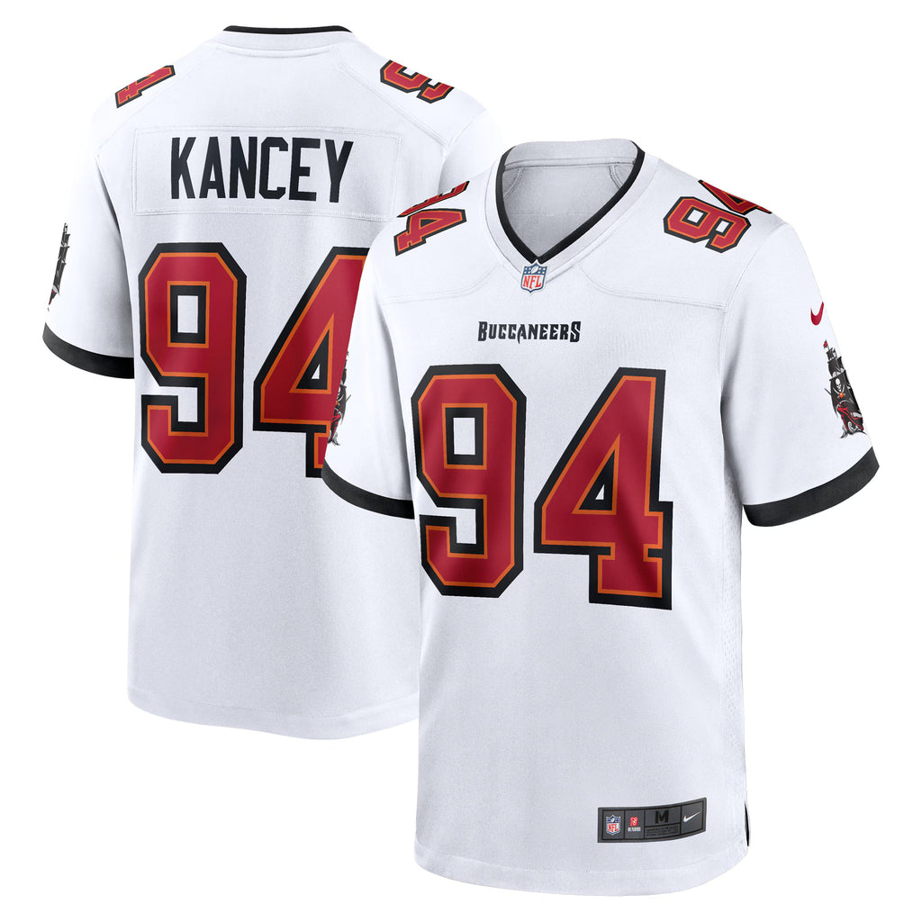 Tampa Bay Buccaneers Calijah Kancey White Game Jersey