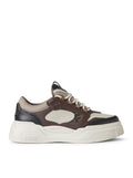 Fendi Men Fendi Force Leather Sneakers