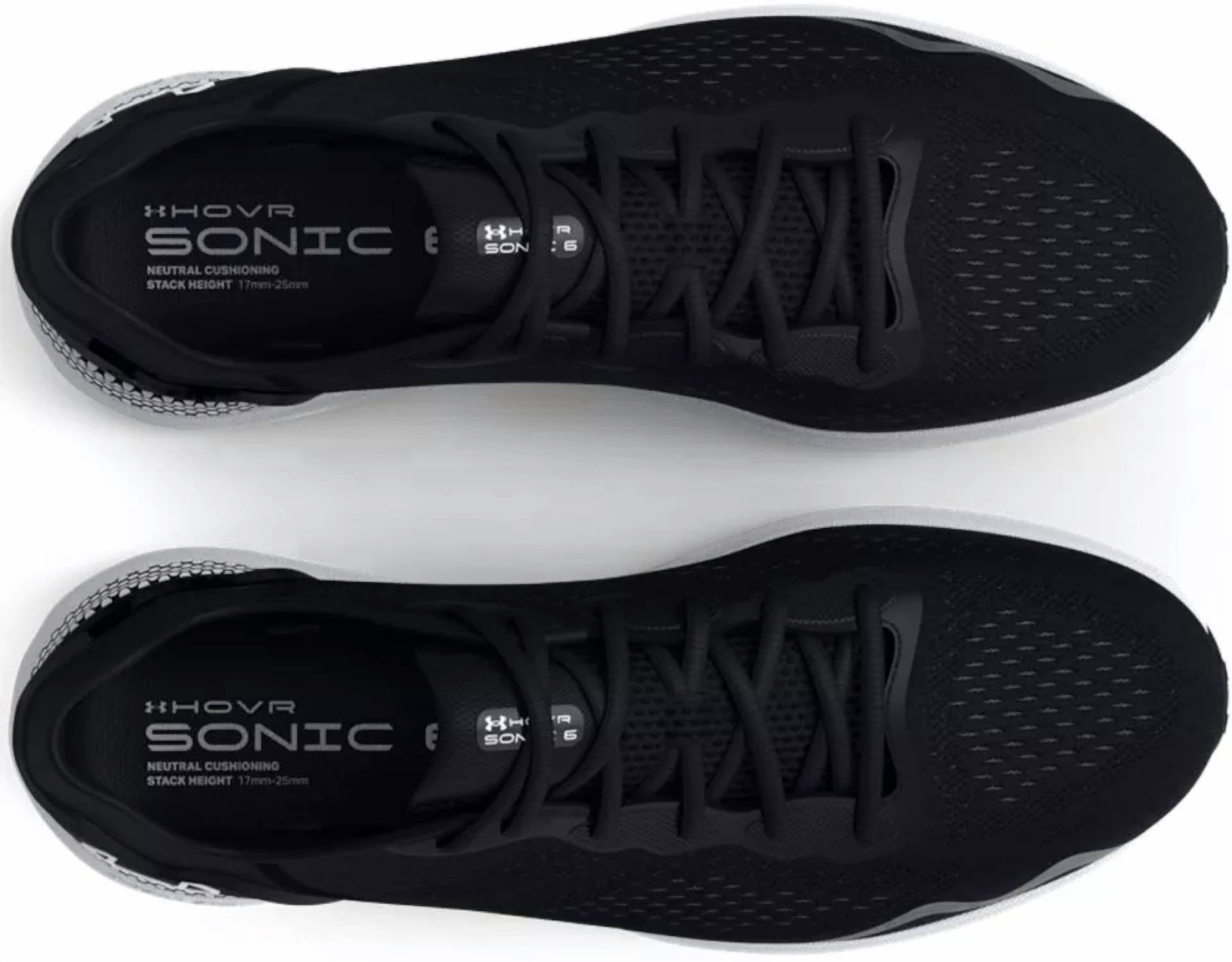 Women's Hovr Sonic 6 Road Running Shoes In Black