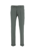 Green Slim Chino Trousers