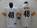Men's Pittsburgh Steelers Bud Dupree #48 White Game jersey