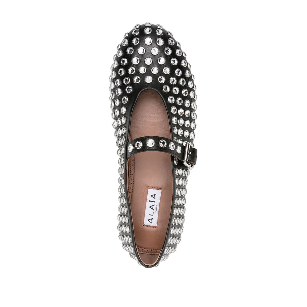 Alaïa Black Ballet Flats Women