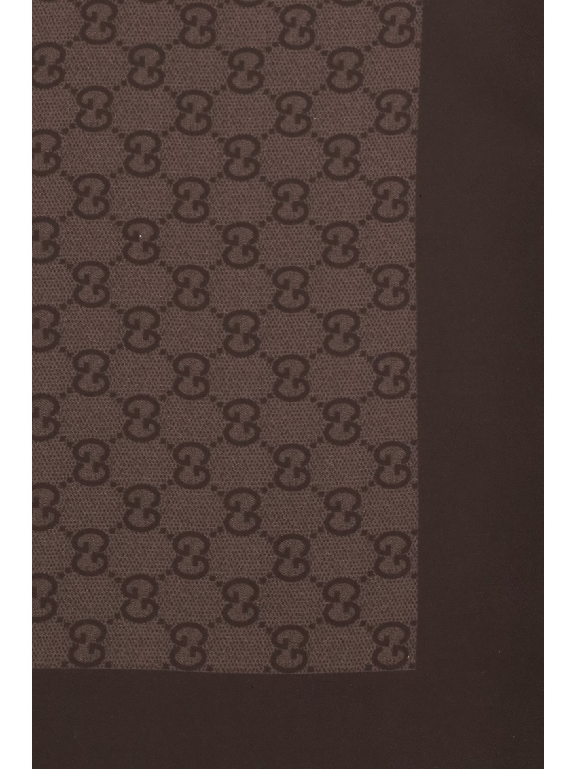 Gucci Women Gg Silk Twill Jacquard Scarf