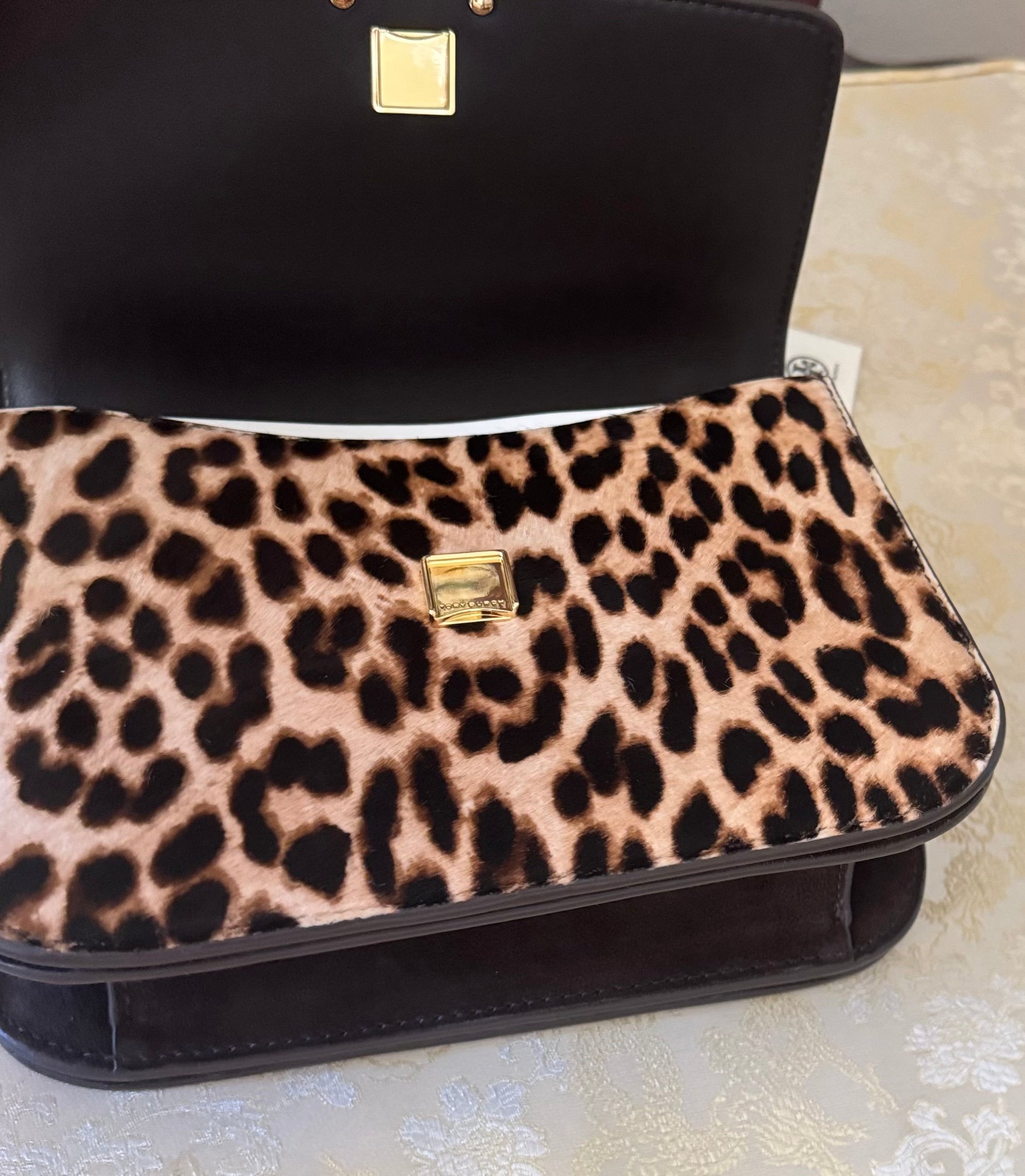 NWT Tory Burch Britten Small Adjustable Leather Shoulder/ Crossbody Bag