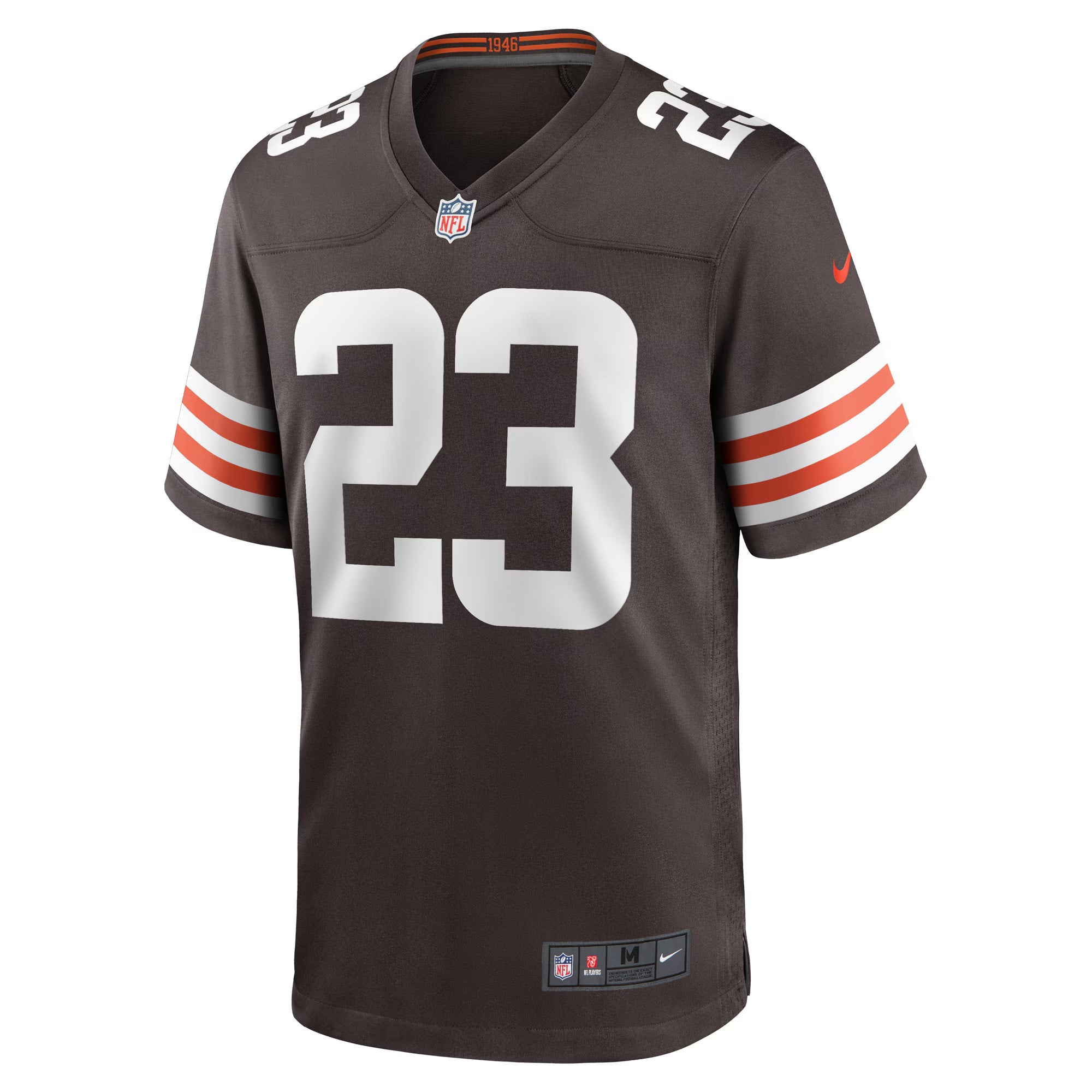 Cleveland Browns Martin Emerson Jr. Brown Game Player Jersey