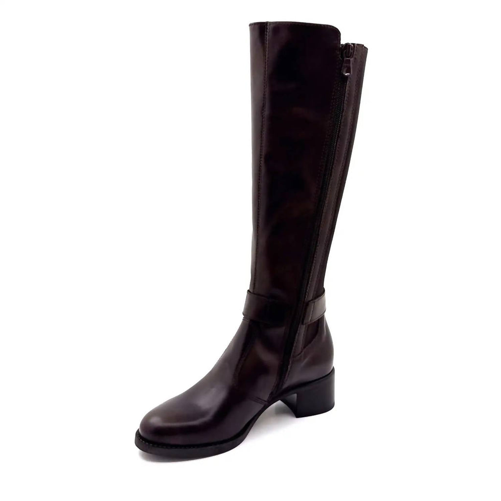 Women's Elastico Riding Boot In Chocolate