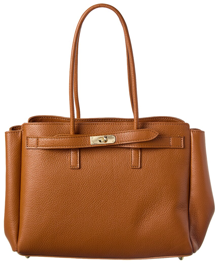 Isabella Rossetti Arden Leather Handbag