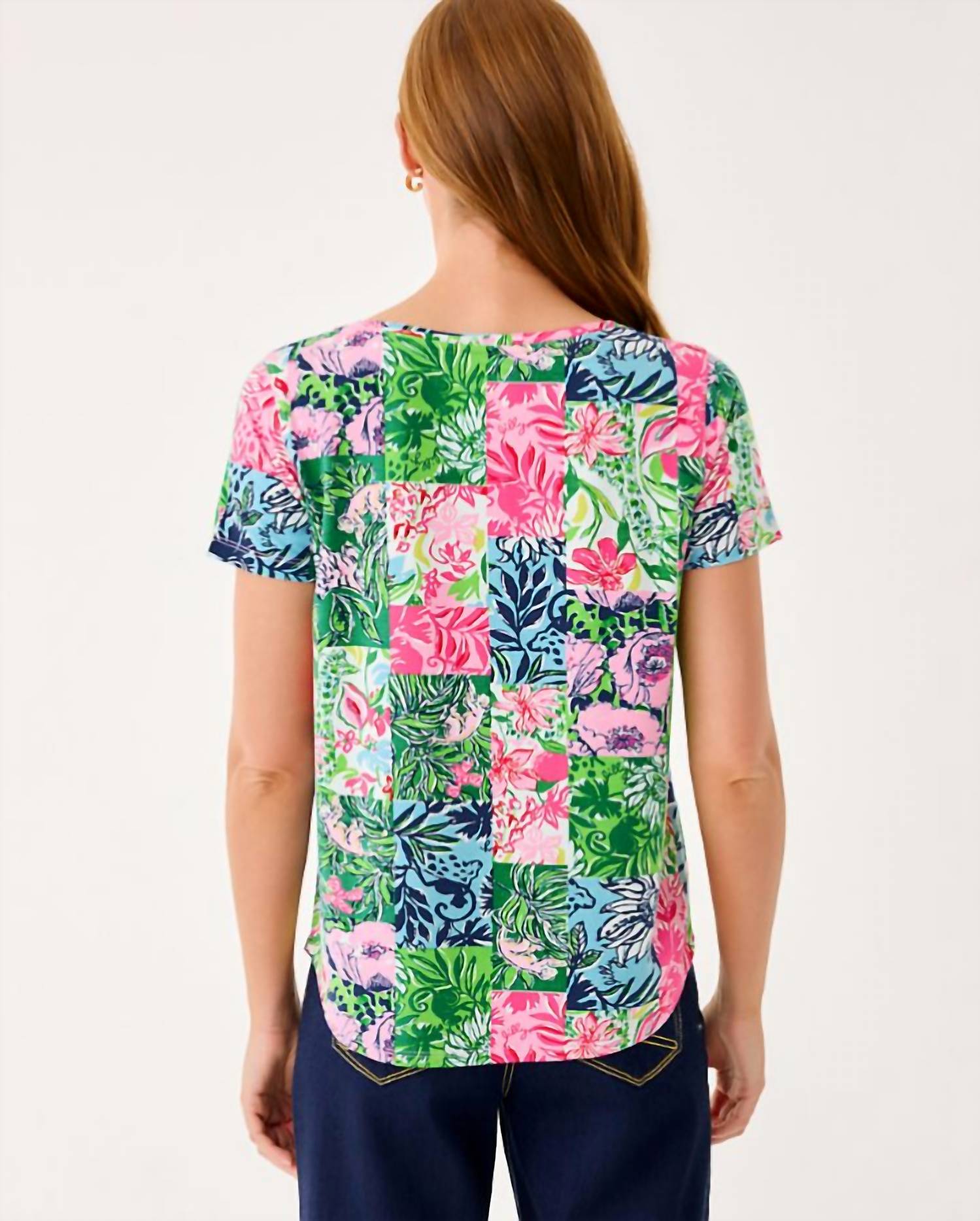 Key West Top In Party Punch Patch