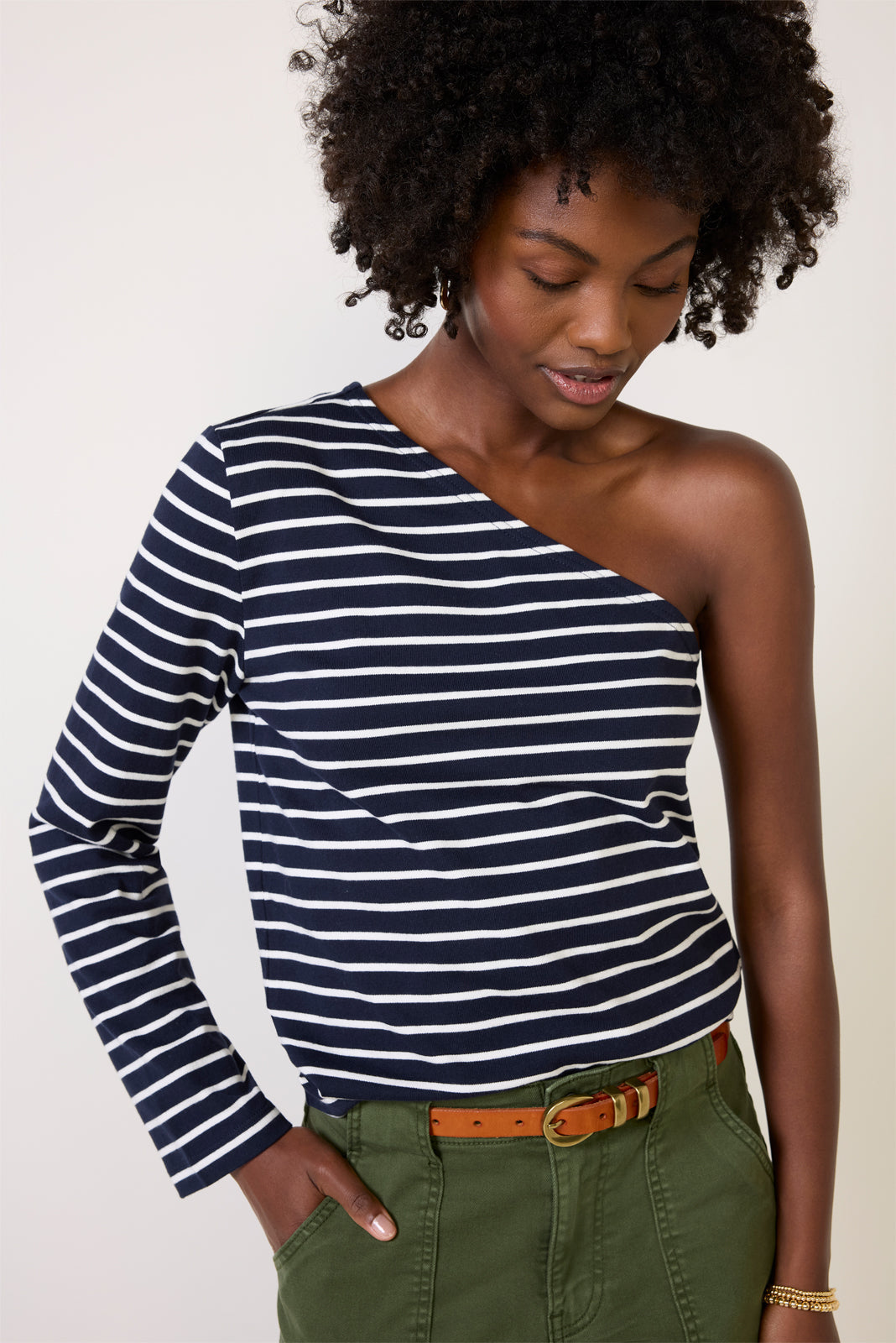 Women's Sara One Shoulder Top