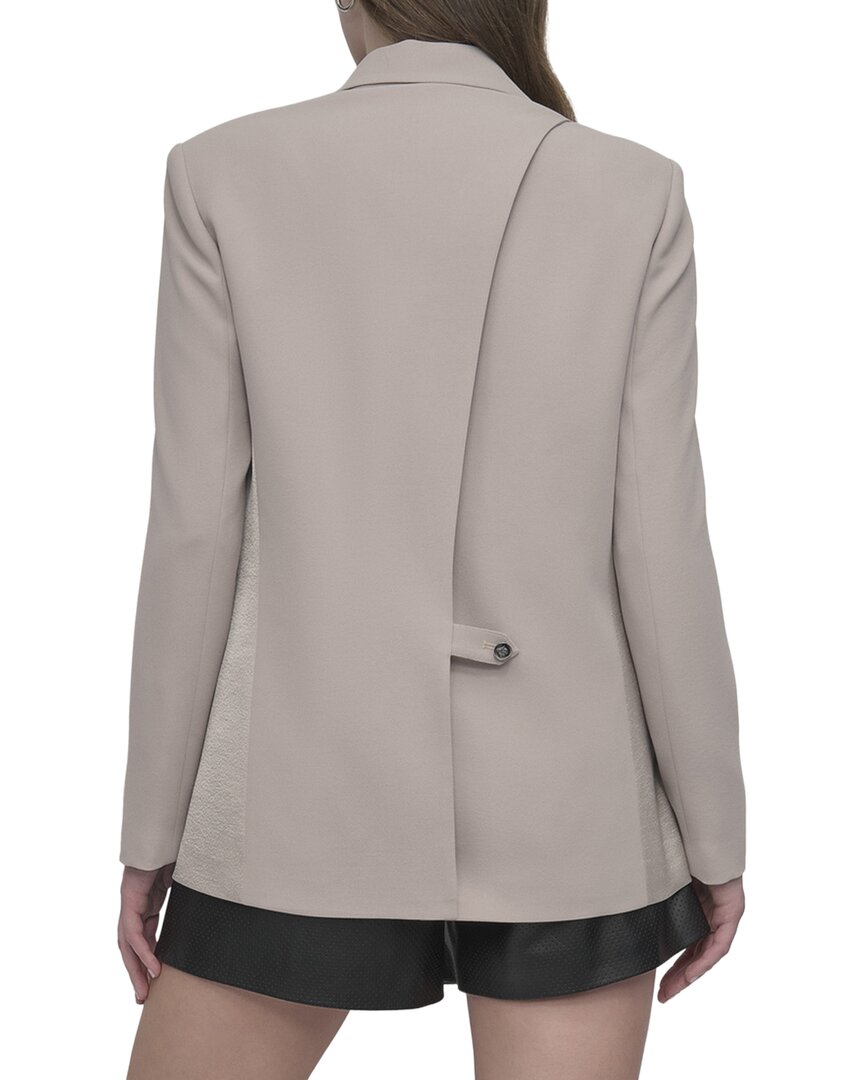 DKNY Open Back Blazer