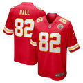 Kansas City Chiefs Dante Hall Red Retired Player Game Jersey