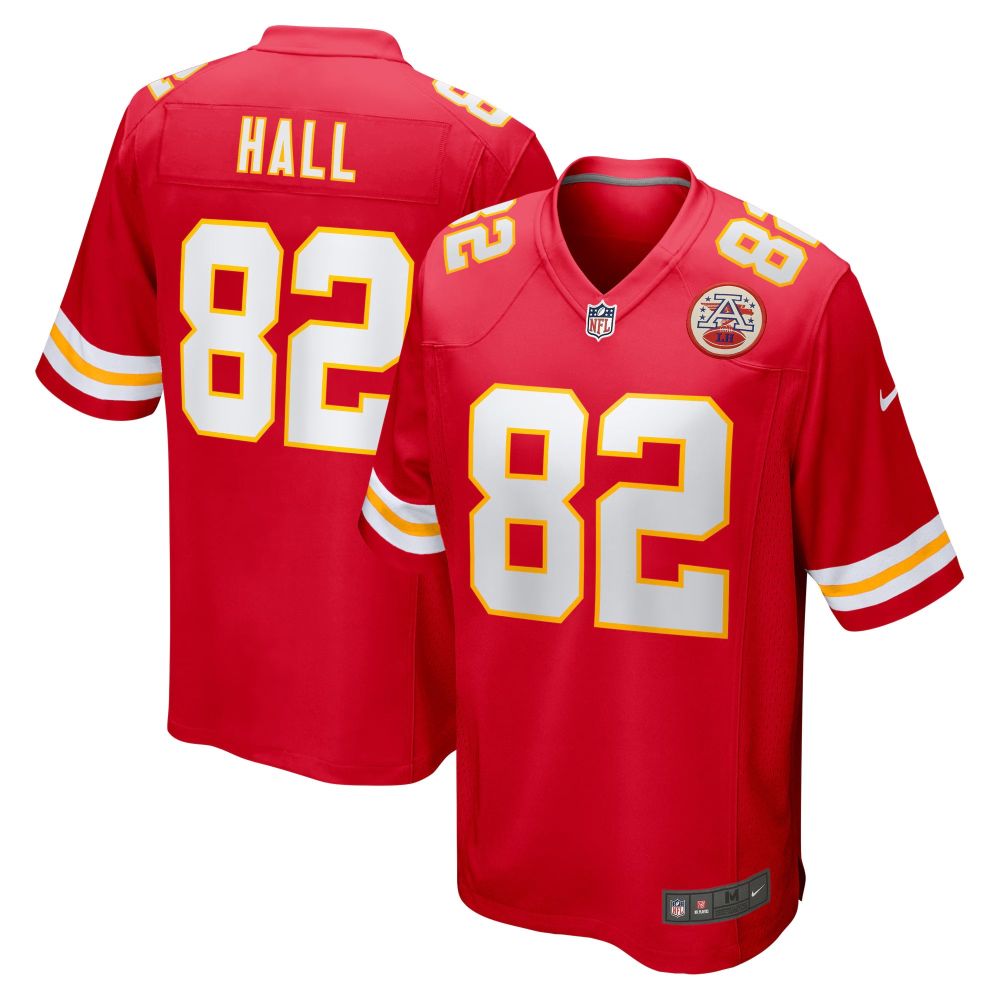 Kansas City Chiefs Dante Hall Red Retired Player Game Jersey